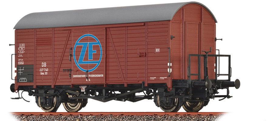 Brawa 47978 H0 GÜW Gms 30 Oppeln DB III ZF 