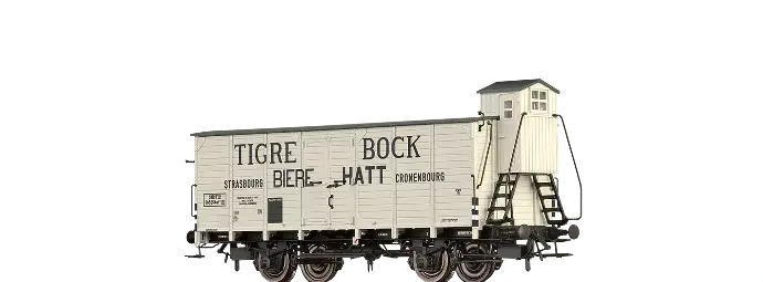 Brawa 49887 H0 GÜW G10 SNCF II, Tigre Bock 
