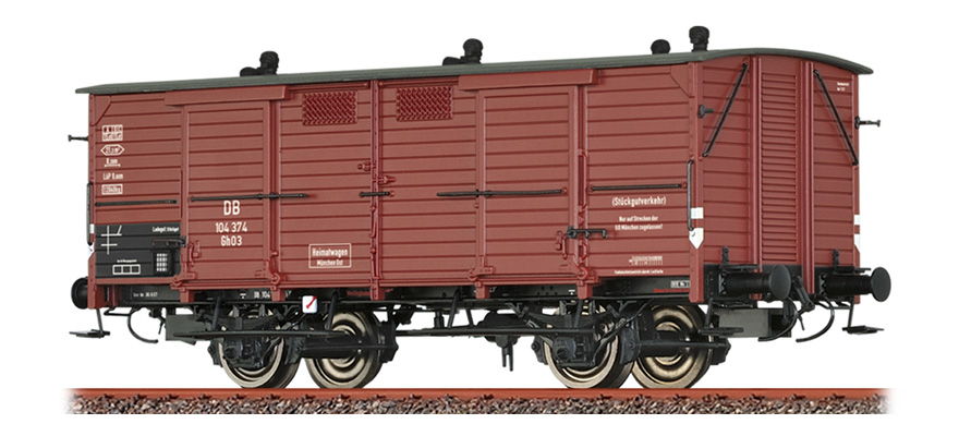 Brawa 50351 H0 GÜW Gh03 DB III 