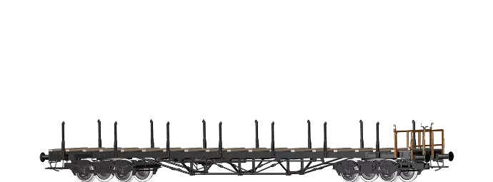 [Brawa 50658  ] Wagon plat à ranchers - Brawa 50658 - SNCF - HO 1/87 - EP III - 2R - Analogique