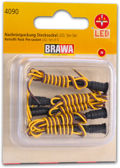 Brawa 83090 N P. de rééquipement. Prises LED. [5] 