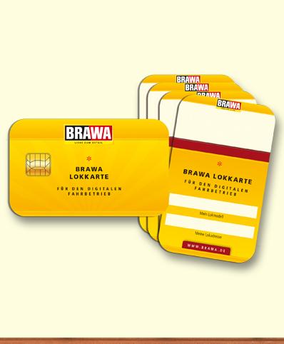 Brawa 93705 Set de 5 cartes de locomotive 