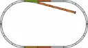 VOIES SET B BALLAST Piko 55311    