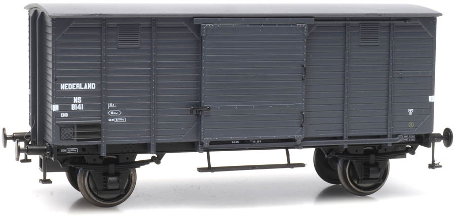 NS CHD 5m 8141, gris, III H0 Goederenwagen 5m 8141, gris Artitec 20.218.01  