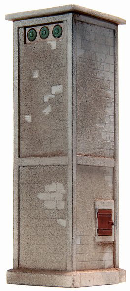 Maison du transformateur français H0 1:87 Kit en résine (PU), non peint Artitec 10.201  