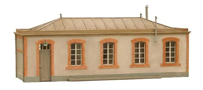 Lampisterie  France H0 1:87 Kit en résine (PU), non peint Artitec 10.228  