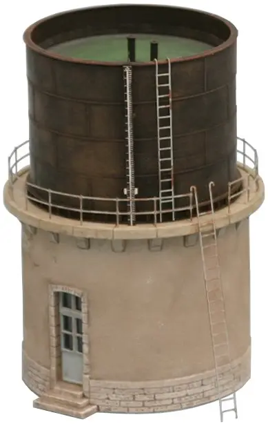 Château d'eau français H0 1:87 Kit en résine (PU), non peint Artitec 10.246  