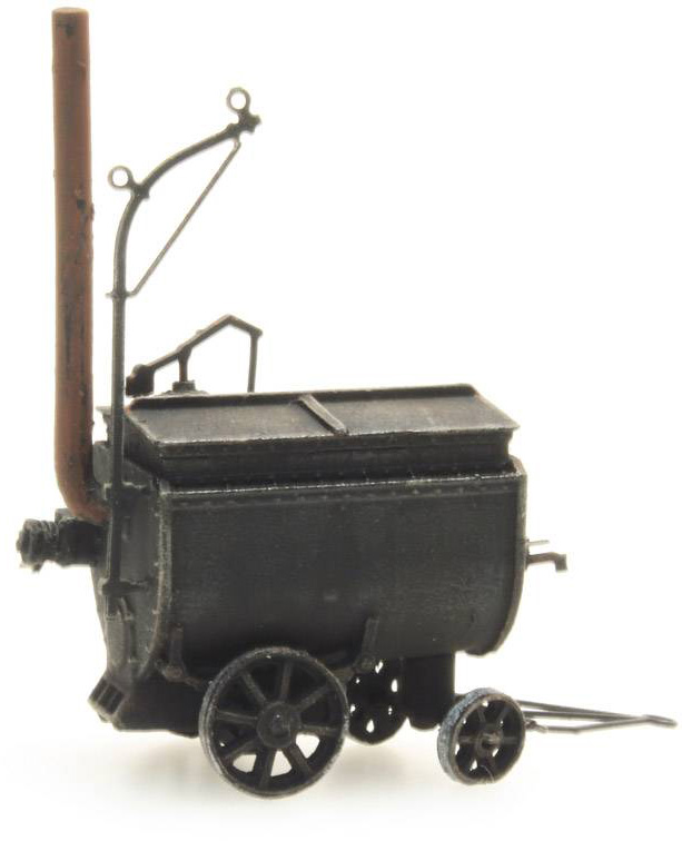 Chariot à thé H0 1:87 Kit en résine (PU), non peint Artitec 10.341  