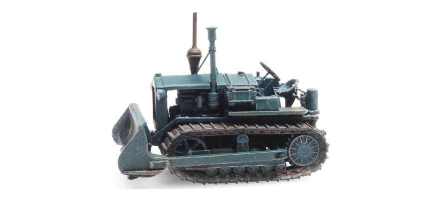 Bulldozer Hanomag K50 H0 1:87 Kit en résine (PU), non peint Artitec 10.363  