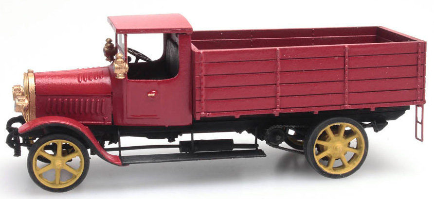 camion Open 4 t, 1914 H0 1:87 Kit en résine (PU), non peint Artitec 10.366  