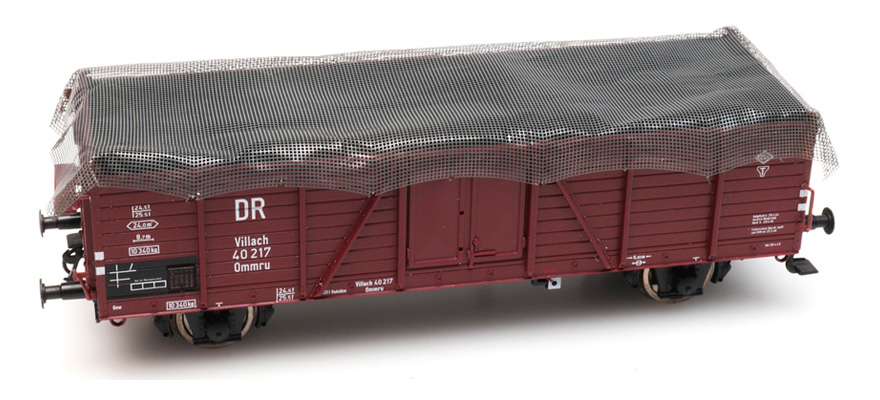 Filet de protection pour wagon de chemin de fer 100 x 30 mm H0 1:87 Kit de construction en pièces gravées, non peintes Artitec 10.372  