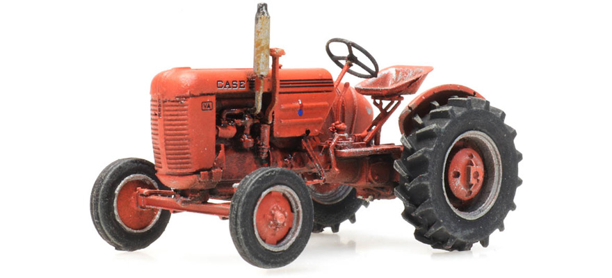 Tracteur agricole Case H0 1:87 Kit de construction en résine et pièces gravées, non peintes Artitec 10.381  