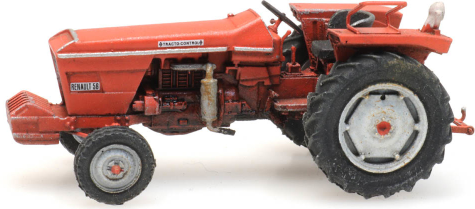 Tracteur agricole Renault 56 H0 1:87 Kit de construction en résine et pièces gravées, non peintes Artitec 10.382  
