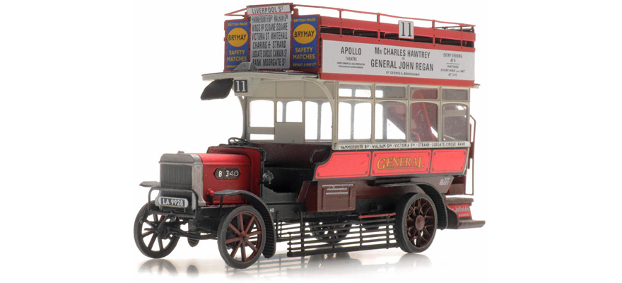 Omnibus de type B H0 1:87 Kit de construction en résine et pièces gravées, non peintes Artitec 10.385  
