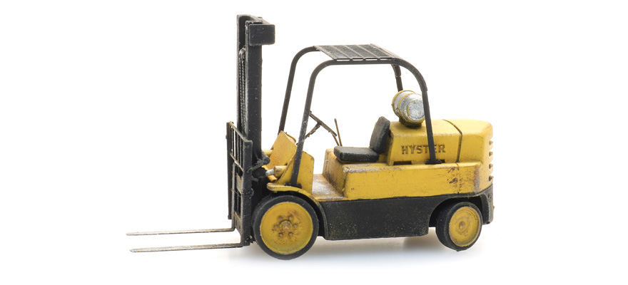 Chariot élévateur 7 tonnes H0 1:87 Kit de construction en résine et pièces gravées, non peintes Artitec 10.408  