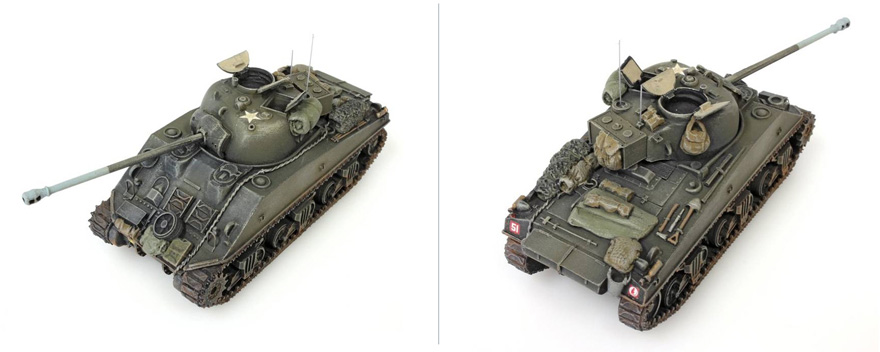 UK Sherman Vc Firefly H0 1:87 Modèle fini en résine, peint Artitec 387.103  
