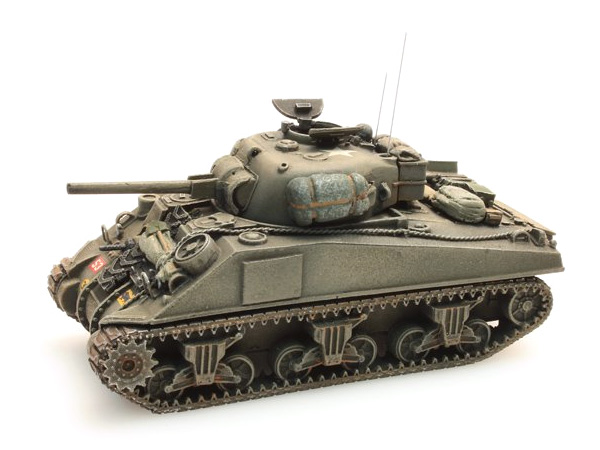 UK Sherman M4A4 H0 1:87 Modèle fini en résine, peint Artitec 387.112  