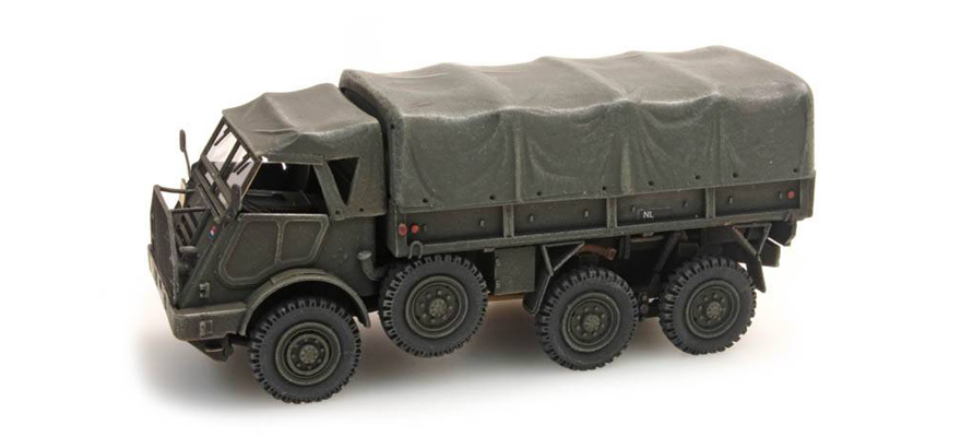 NL DAF YA 328 Cargo "Dikke DAF" (en allemand) H0 1:87 Modèle fini en résine, peint Artitec 387.153  