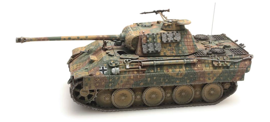 WM PANTER Camouflage de l'embuscade H0 1:87 Modèle fini en résine, peint Artitec 387.190  
