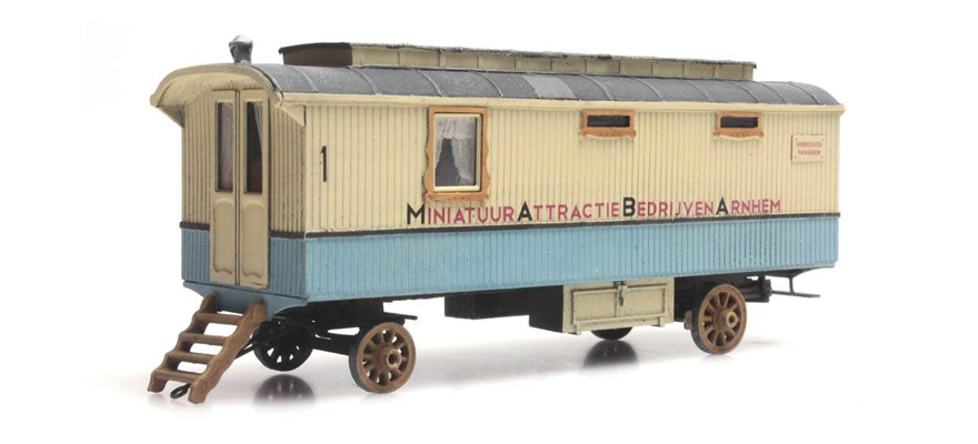 Char de la foire H0 1:87 Modèle fini en résine, peint Artitec 387.367  