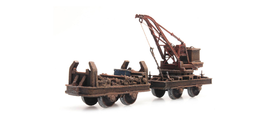 Kranlore H0 1:87 Modèle fini en résine, peint Artitec 387.393  