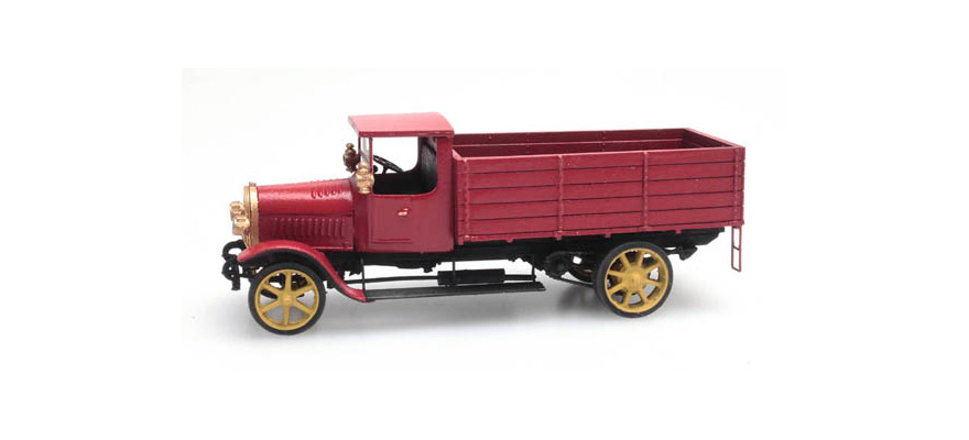 Camion Opel de 4 tonnes, 1914 H0 1:87 Modèle fini en résine, peint Artitec 387.405  
