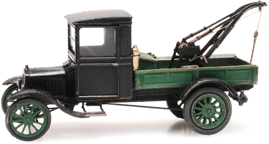 Ford Model TT Remorqueur H0 1:87 Modèle fini en résine, peint Artitec 387.419  