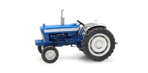 Tracteur Ford 5000 H0 1:87 Modèle fini en résine, peint Artitec 387.441  