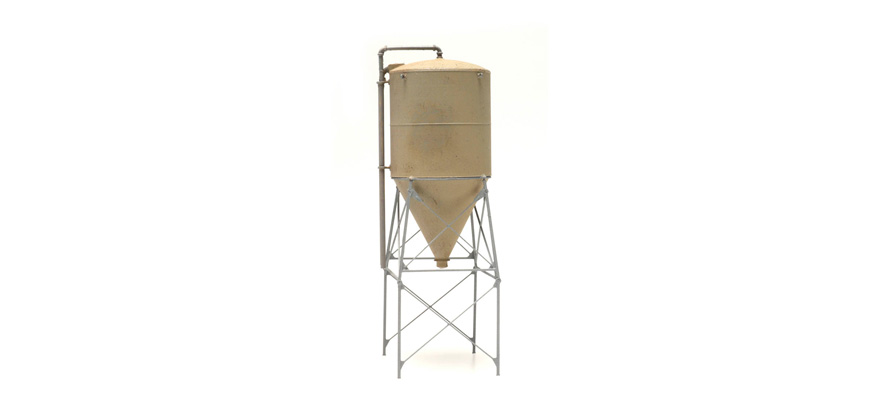 Silo à nourriture H0 1:87 Modèle fini en résine, peint Artitec 387.442  