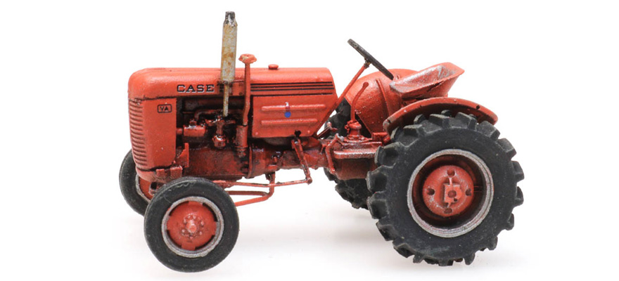 Tracteur Case VA H0 1:87 Modèle fini en résine, peint Artitec 387.443  