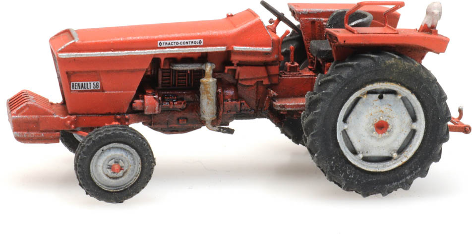 Tracteur agricole Renault 56 H0 1:87 Modèle fini en résine, peint Artitec 387.444  