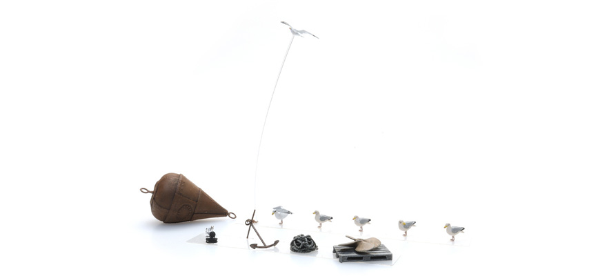 Accessoires de kaiz H0 1:87 Modèle fini en résine, peint Artitec 387.490  