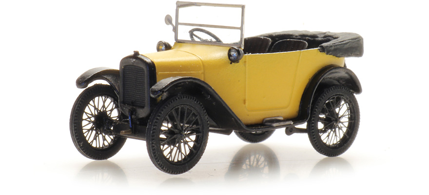 Austin 7 Capote ouverte H0 1:87 Modèle fini en résine, peint Artitec 387.516  