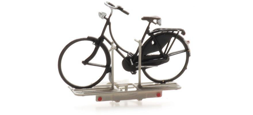 Porte-vélos H0 1:87 Modèle fini en résine, peint Artitec 387.554  