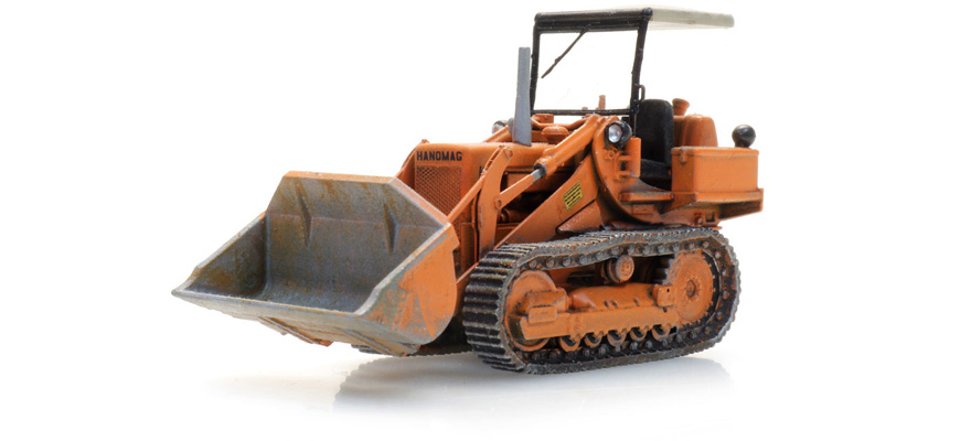 Hanomag K5 chargeur à chenilles ouvert H0 1:87 Modèle fini en résine, peint Artitec 387.563  