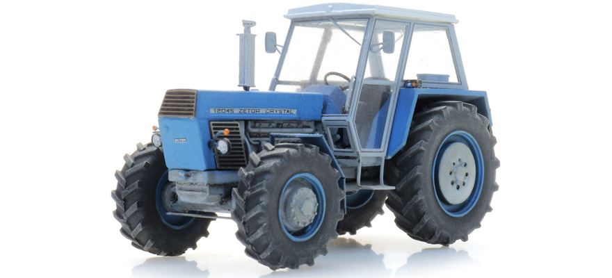 Zetor 12045 Tracteur H0 1:87 Modèle fini en résine, peint Artitec 387.574  