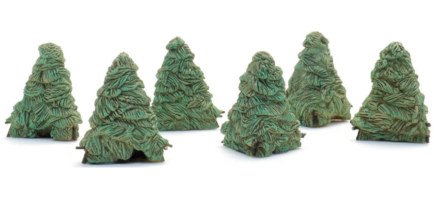 Heureiter (6x) H0 1:87 Modèle fini en résine, peint Artitec 387.601  