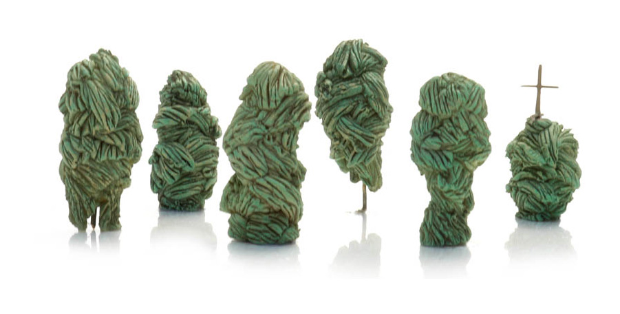 Heinzen (6x) H0 1:87 Modèle fini en résine, peint Artitec 387.602  