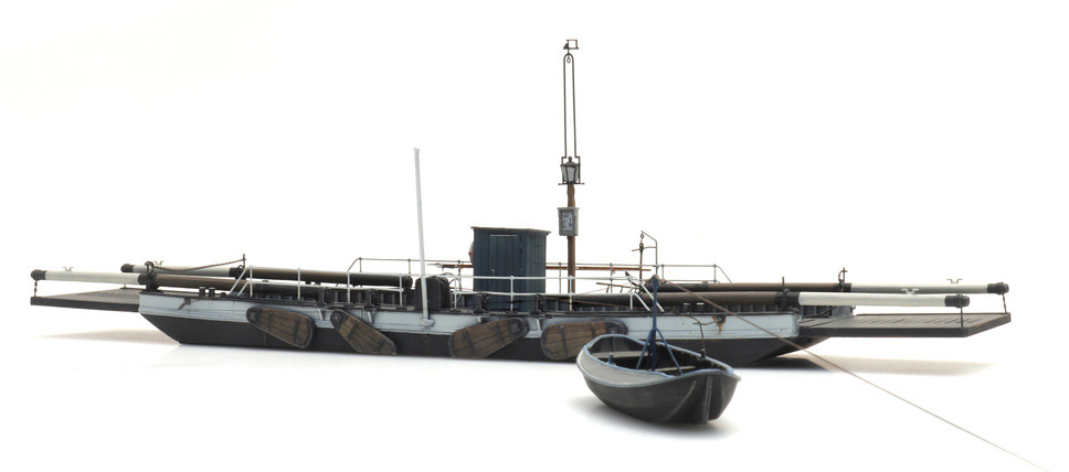 Bac de lacet H0 1:87 Kit de construction en résine et pièces gravées, non peintes Artitec 50.139  