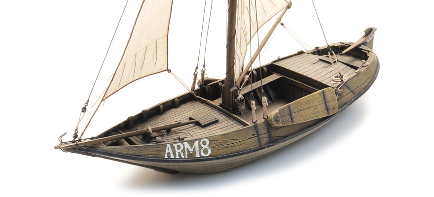 Le type de navire historique de Hoogaar H0 1:87 Modèle de bateau kit Résine (PU), non peint Artitec 50.141  
