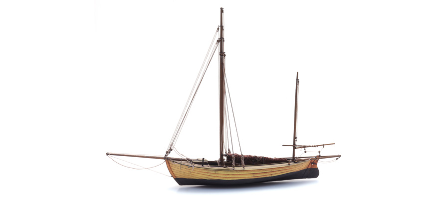 Bateau zélandais H0 1:87 Modèle de bateau kit Résine (PU), non peint Artitec 50.144  