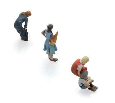 Enfants de paysans (3x) H0 1:87 Modèle fini Figurines, peintes Artitec 5870030  