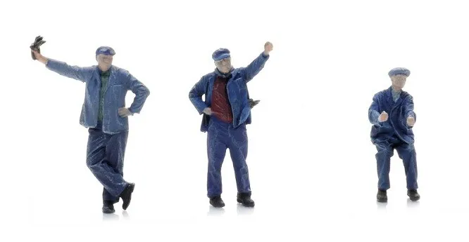 SNCF Chargement de charbon (3x) H0 1:87 Modèle fini Figurines, peintes Artitec 5870069  