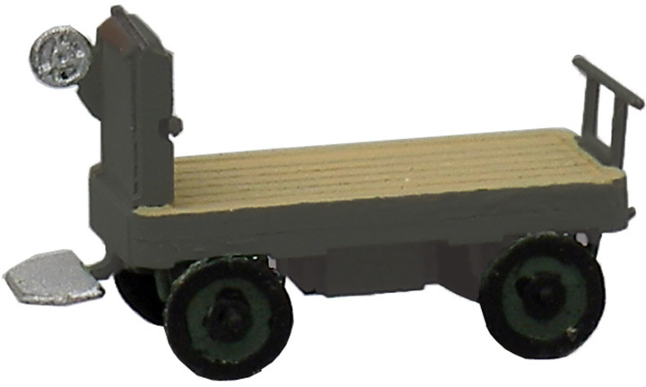 Diable électrique pour quai de gare noir N 1:160 Modèle fini en résine, peint Artitec 316.13-BK  