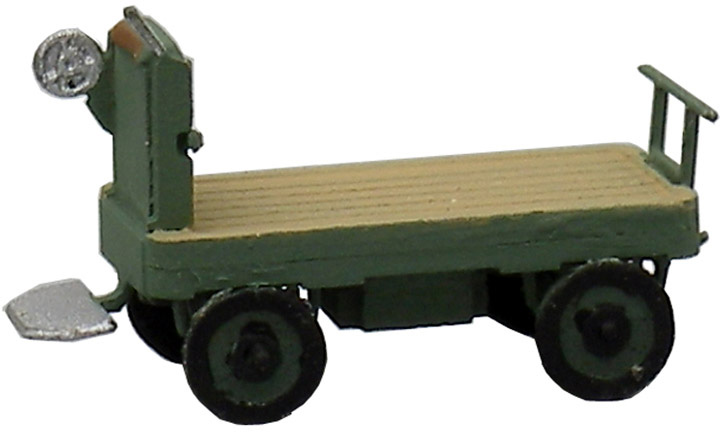 Diable électrique pour quai de gare vert N 1:160 Modèle fini en résine, peint Artitec 316.13-GN  