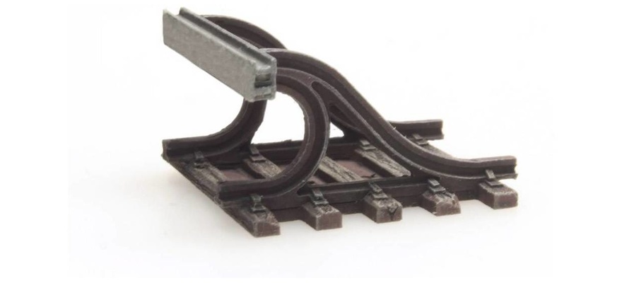 Butoir A sans tampon N 1:160 Modèle fini en résine, peint Artitec 316.042  