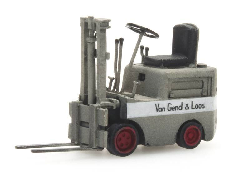 Chariot élévateur vG&amp;L gris N 1:160 Modèle fini en résine, peint Artitec 316.049  