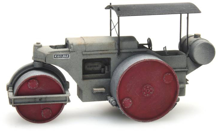 Rouleau Kaelble gris N 1:160 Modèle fini en résine, peint Artitec 316.058  