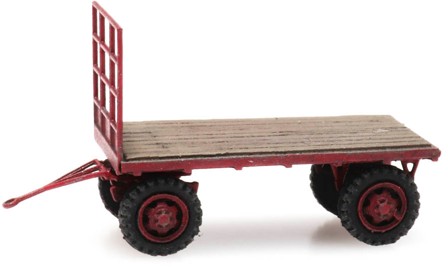 Chariot à pont pour tracteur N 1:160 Modèle fini en résine, peint Artitec 316.077  