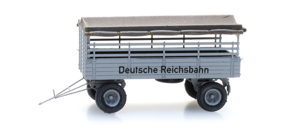 Remorque Deutsche Reichsbahn N 1:160 Modèle fini en résine, peint Artitec 316.110  